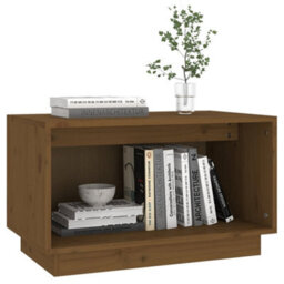 Berkfield Rustic Tv Cabinet Honey Brown 60X35X35 Cm Solid Wood Pine - thumbnail 5