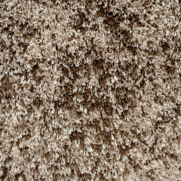 Loomed Super Soft Mottled Tonal Brown & Beige Shaggy Area Rug 80X150Cm - thumbnail 5