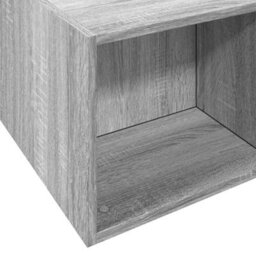 Berkfield Bed Frame Without Mattress Grey Sonoma 135X190 Cm Double - thumbnail 7