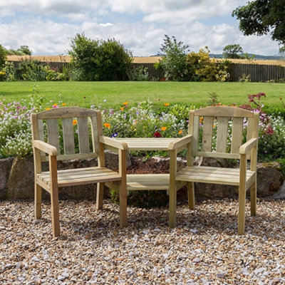 Caroline Garden Love Seat Companion Seat By Zest Outdoor Living - image 1