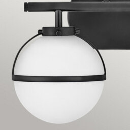 Luminosa Lighting Luminosa Hinkley Hollis Bathroom Wall Lamp Black, Ip44 - thumbnail 4