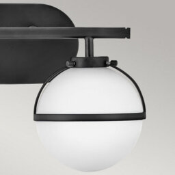 Luminosa Lighting Luminosa Hinkley Hollis Bathroom Wall Lamp Black, Ip44 - thumbnail 2