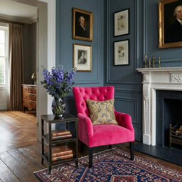 Velvet Emerald Green Gabriella Accent Chair - thumbnail 9