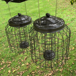 Selections Heavy Duty Squirrel Proof Hanging Bird Suet Fat Ball Feeder Cage (Set Of 2) - thumbnail 1