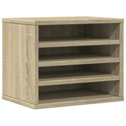 Walplus Desk Organiser Sonoma Oak 36X26X29.5 Cm Engineered Wood - thumbnail 2