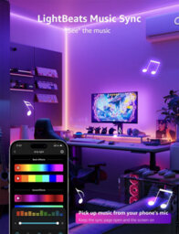 Lepro Se1 Ai Smart Led Strip Light 15M Rgb, App & Voice Control, Works With Alexa And Google Assistant, Music Sync - thumbnail 6