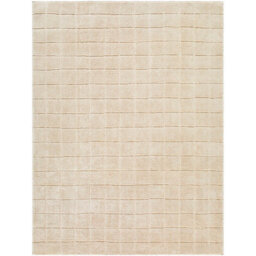 Livabliss Our Pnw Home Cascade-Modern Beige Brown Graphic High Pile Living Dining Bedroom Rug 200 X 275 Cm Easy Care, Non Shedding - thumbnail 1
