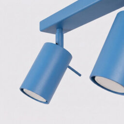 Sollux Lighting Ring Steel Light Blue 6 Lights Modern Ceiling Lamps - thumbnail 6
