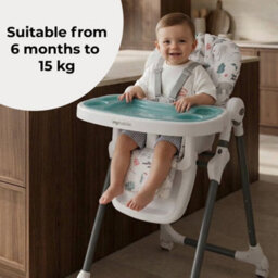 My Babiie Mbhc8 Premium Highchair - Earth Child - thumbnail 2
