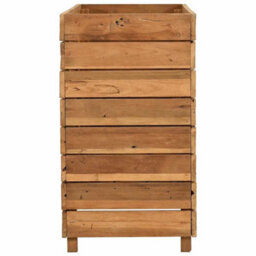 Berkfield Durable Raised Bed 100X40X72 Cm Recycled Teak And Steel - thumbnail 8