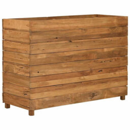 Berkfield Durable Raised Bed 100X40X72 Cm Recycled Teak And Steel - thumbnail 5