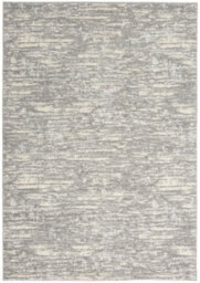 Grey Beige Abstract Modern Jute Backing Rug For Living Room Bedroom And Dining Room-69 X 221Cm (Runner) - thumbnail 6