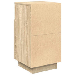 Berkfield Bedside Cabinets 2 Pcs With 2 Drawers Sonoma Oak 36X36X68 Cm - thumbnail 8