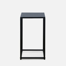 Sweeek - Pair Of Industrial Side Tables Industrielle Black 34X34X74 Cm - thumbnail 5