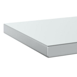 Berkfield Wall Shelves 2 Pcs 50X30X3 Cm Silver Stainless Steel - thumbnail 8