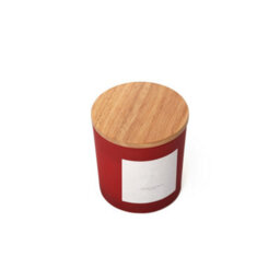 Aroma Naturals Frosted Decadence Glass Candle -Cinnamon, Clove & Orange Scent - thumbnail 4