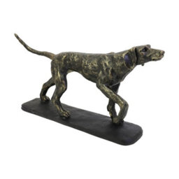 Buttercup Farm Hunter Dog Sculpture - Polyresin/limestone - L10.4 X W50 X H25.2 Cm - Bronze - thumbnail 2