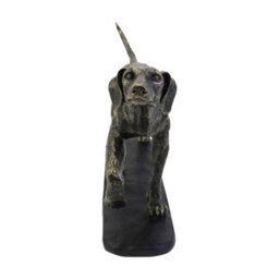 Buttercup Farm Hunter Dog Sculpture - Polyresin/limestone - L10.4 X W50 X H25.2 Cm - Bronze - thumbnail 3