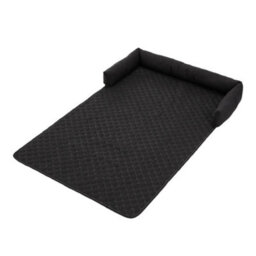 Thehotsale 75X120Cm Waterproof Pet Bed Furniture Protector Mat Dog Sofa Cover With Pillow, Black - thumbnail 5