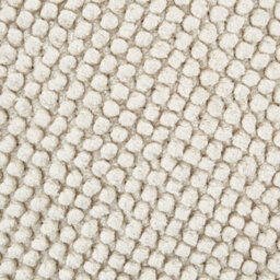 Beliani Beige Cotton Pouffe 45 X 45 X 45 Cm - Square Fabric Seating Ottoman, Solid Beige. - thumbnail 6