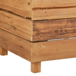 Berkfield Durable Raised Bed 150X40X38 Cm Recycled Teak And Steel - thumbnail 7