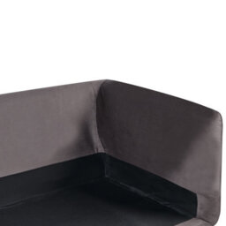 Beliani Sofa 3 Seater Bodum Velvet Taupe - thumbnail 7