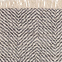 Handmade Kilim Modern Grey Geometric Cotton Jute Rug For Living Room And Bedroom-160Cm X 230Cm - thumbnail 3