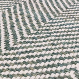 Handmade Kilim Modern Grey Geometric Cotton Jute Rug For Living Room And Bedroom-160Cm X 230Cm - thumbnail 2