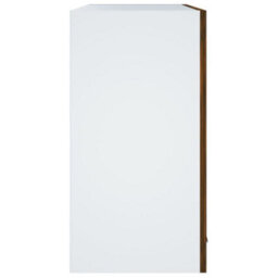 Vidaxl Hanging Glass Cabinet Lyon Smoked Oak 60X31X60 Cm Engineered Wood - thumbnail 4