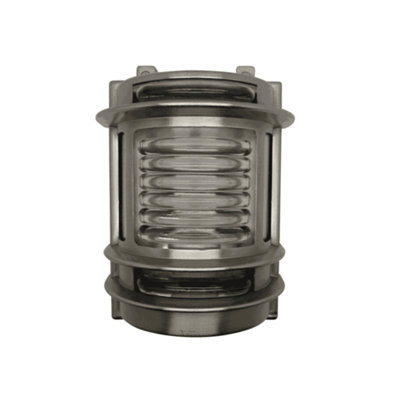 Lampfix Navigator 09018 Outdoor Ip64 1 Light Wall Light In A Satin Nickel Finish