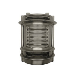 Lampfix Navigator 09018 Outdoor Ip64 1 Light Wall Light In A Satin Nickel Finish