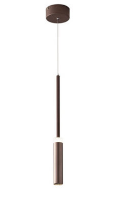 Luminosa Lighting Luminosa Candle Led Slim Pendant, Bronze