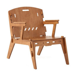 Sobuy Hfst02-Br, Armchair Leisure Relax Chair Living Room Chair In Mortise And Tenon Structure,brown,w72Xd55Xh70.5 - thumbnail 1