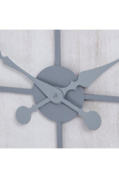 Roza Multi-Panel Wall Clock, Modern 60Cm Statement Timepiece - thumbnail 3
