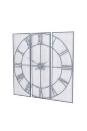 Roza Multi-Panel Wall Clock, Modern 60Cm Statement Timepiece - thumbnail 2