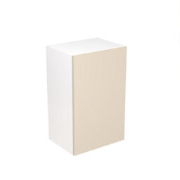 Kitchen Kit Wall Unit 450mm W/ Slab Cabinet Door - Super Matt Cashmere - thumbnail 1