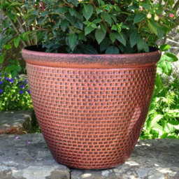 Anglo Eastern Trading Co 36Cm Cromarty Antique Gold Planter Pot - thumbnail 2