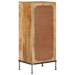 Berkfield Chest Of Drawers 45X35X106 Cm Solid Mango Wood - thumbnail 3