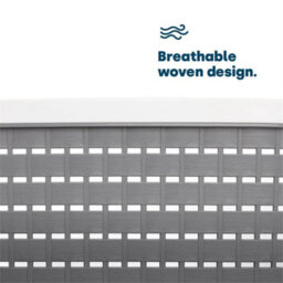 Small Plastic Storage Basket, Kitchen And Bathroom Home Organiser - Set Of 3 - thumbnail 4