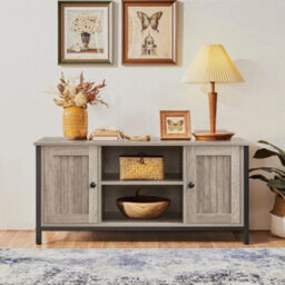 Tv Stand For Tvs Up To 50 Inch, Tv Cabinet Entertainment Center For Living Room - thumbnail 3