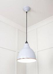 From the Anvil White Gloss Brindley Pendant In Birch - thumbnail 4