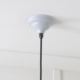 From the Anvil White Gloss Brindley Pendant In Birch - thumbnail 7