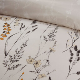 Julian Charles Home Becky Natural Floral 100% Cotton Duvet Set - thumbnail 2