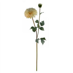 Leaf 75Cm Dahlia Artificial Flowers Tropical Blossom Bubble Vase - thumbnail 3