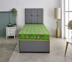 eXtreme Comfort Ltd Extreme Comfort - 2Ft6 Small Single Dreamy Dinosaur Spring Value Mattress - thumbnail 2