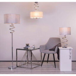 Pagazzi Lighting Pagazzi Kasi 158Cm Floor Lamp Polished Chrome - thumbnail 3
