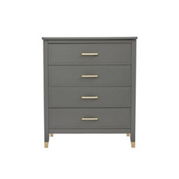 Palazzi 4 Drawer Chest Of Drawers Grey - thumbnail 3