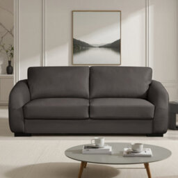 Brandon 3 Seat Leather Sofa - Brown