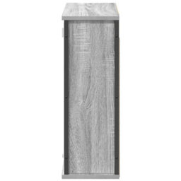Vidaxl Bathroom Wall Cabinet With Mirror Grey Sonoma 60X21X60 Cm - thumbnail 6