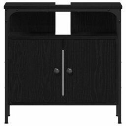 Walplus Bathroom Cabinet Set Other 3 Pcs Black Oak 33 X 33 X 185.5 Cm - thumbnail 8